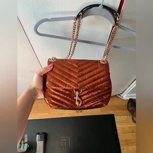Rebecca Minkoff Bronze Chain Shoulder Bag